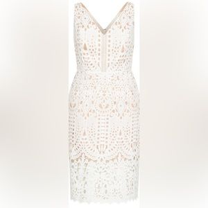 City Chic Ivory Lace dress